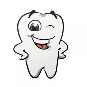 Adesivo molare felice