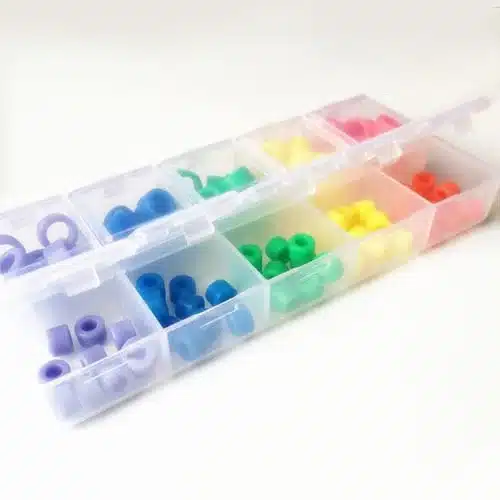 Anelli codificatori multicolori 200pz Anelli codificatori multicolori 200pz