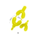 Applicatori fluoro medium 40pz giallo