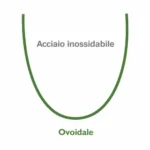 Archi in acciaio inox ovoidale ortodonzia