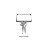 Bandana havana grafica vista frontale