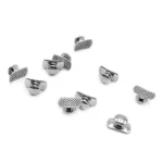 Bottone linguale trapezoidale - 10 pezzi