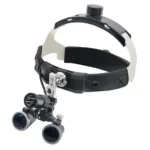 Caschetto LED lenti d'ingrandimento binoculari