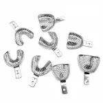 Portaimpronte perforati inox set 8pz - immagine 2