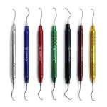 Curette Gracey standard alluminio set 7pz