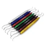 Curette Gracey standard alluminio set 7pz - immagine 3