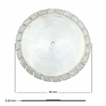 Disco diamantato non montato - 40 mm spesso 0,25