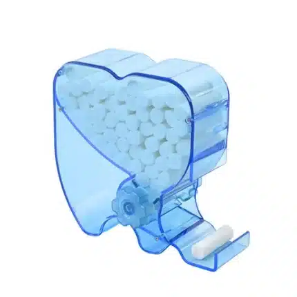 Dispenser rotoli cotone forma molare