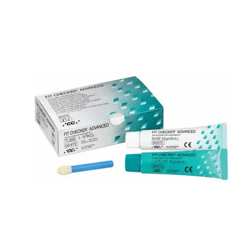Fit Checker Advanced Bianco - tubi 55+50 g con retarder e mixing pad