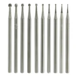 Fresa tungsteno sfera manipolo dritto