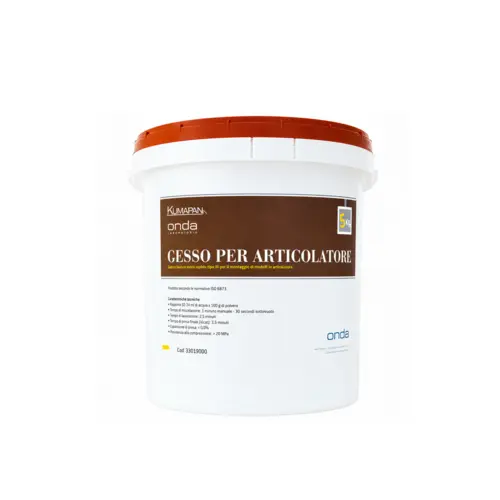Gesso per articolatore - fustino 5kg