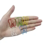 Graffette colorate forma dente