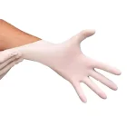 Guanti lattice con polvere monouso