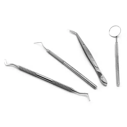 Kit visita acciaio 4 pezzi Kit visita acciaio 4 pezzi - immagine 1