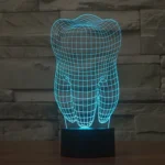 Lampada LED 3D decorativa