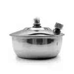 Lampada alcool acciaio 120ml