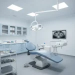 Lampada chirurgia studio dentistico