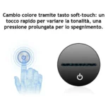 Lampada con soft touch