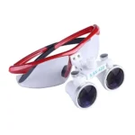 Occhiali binoculari flip type argento - immagine 2