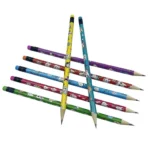 Matita con gomma grafica denti