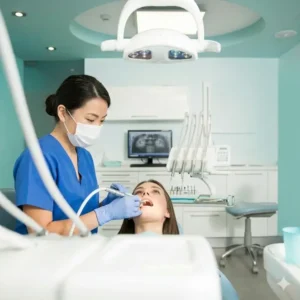 Paziente dal dentista