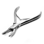 Pinza ossivora Luer acciaio inox