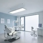Plafoniera LED studio dentistico