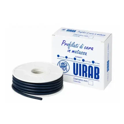 Profilati di cera blu in matassa 100g diam. 3mm
