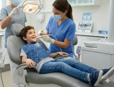 Ragazzo dal dentista