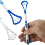 Raschietto lingua contro alitosi