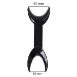 Retrattore colore nero misura variabile