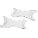 Retrattore doppio trasparente