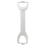 Retrattore doppio modello B trasparente - immagine 2