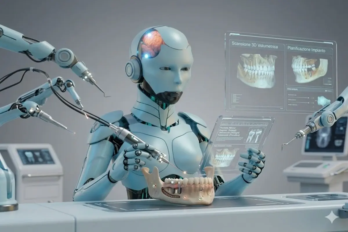 Robot Ai futuro dell’odontoiatria