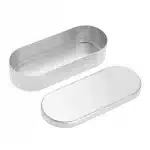 Scatola acciaio inox 9x4x2cm