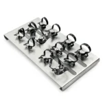 Set 12 uncini titanio