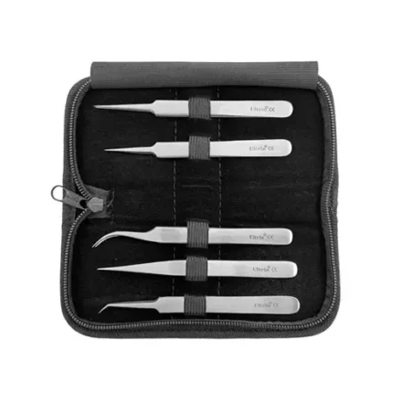 Set pinzette microchirurgia 5pz