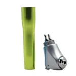 Siringa aria acqua colore verde acciaio inox