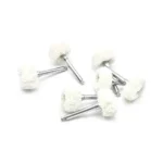 Spazzola cotone lucidatura contrangolo