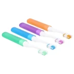 Spazzolino ortodontico da viaggio multicolor