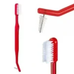 Spazzolino ortodontico doppia estremità