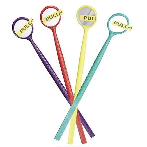 Specchietto monouso con righello Specchietto monouso con righello