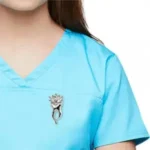 Spilla molare con tiara elegante