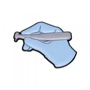 Spilla turbina in mano