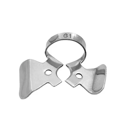 Uncino diga con alette G1 inferiore sinistra