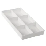 Vassoio plastica con divisori DT04D